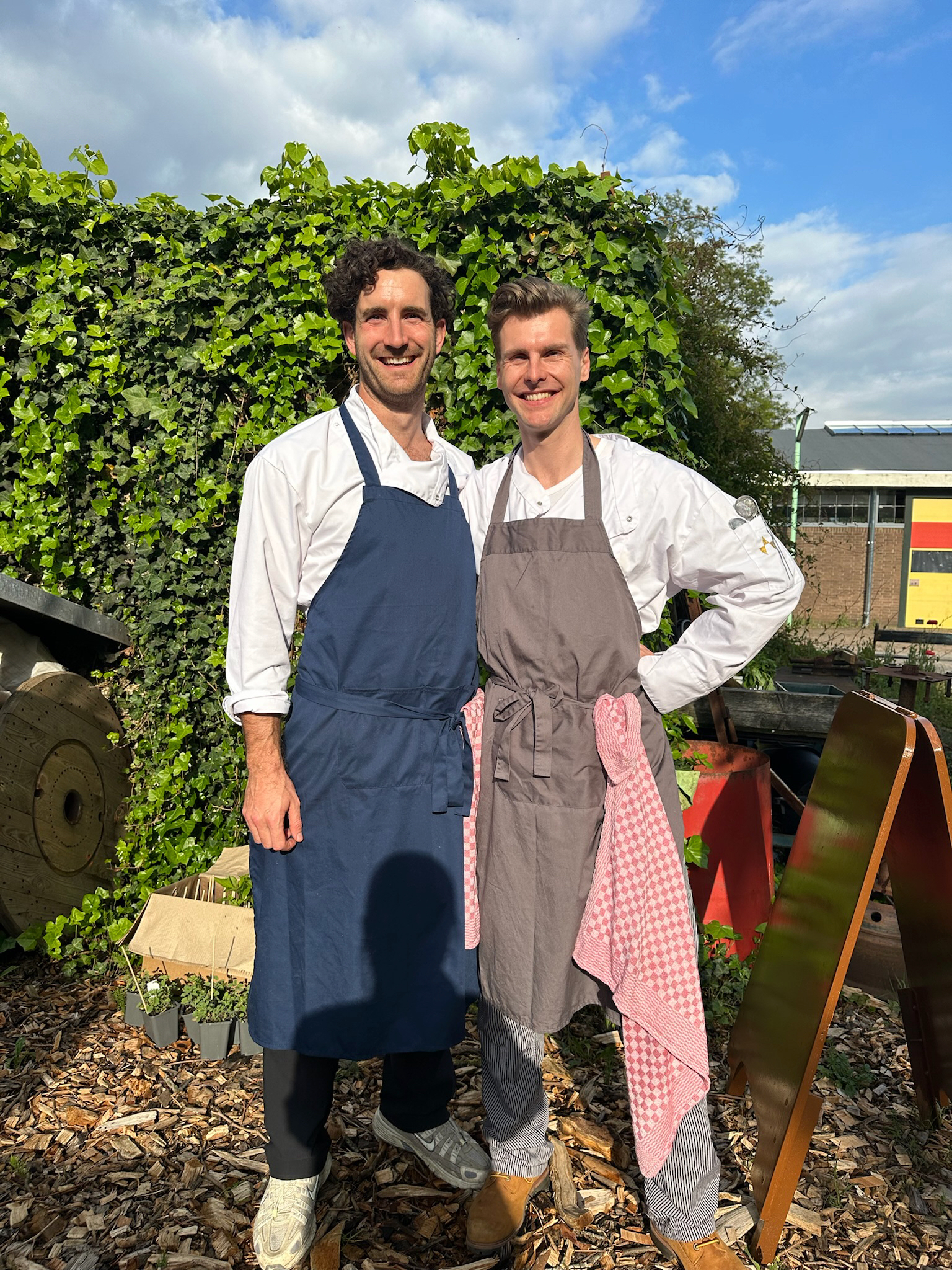 De chefs van Studio Oogst
